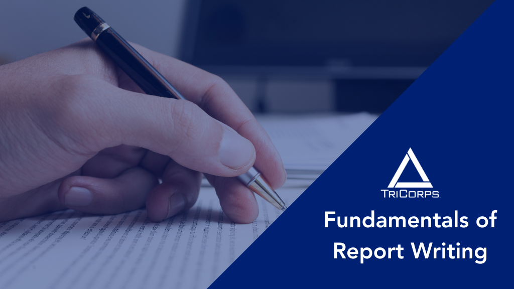 Fundamentals of Report Writing